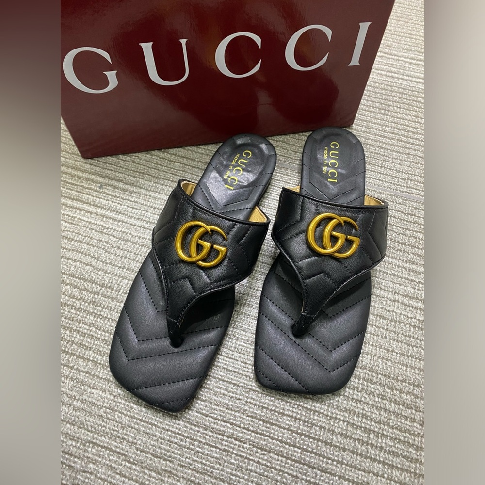 Gucci Women Black Sandals 🥰🥰